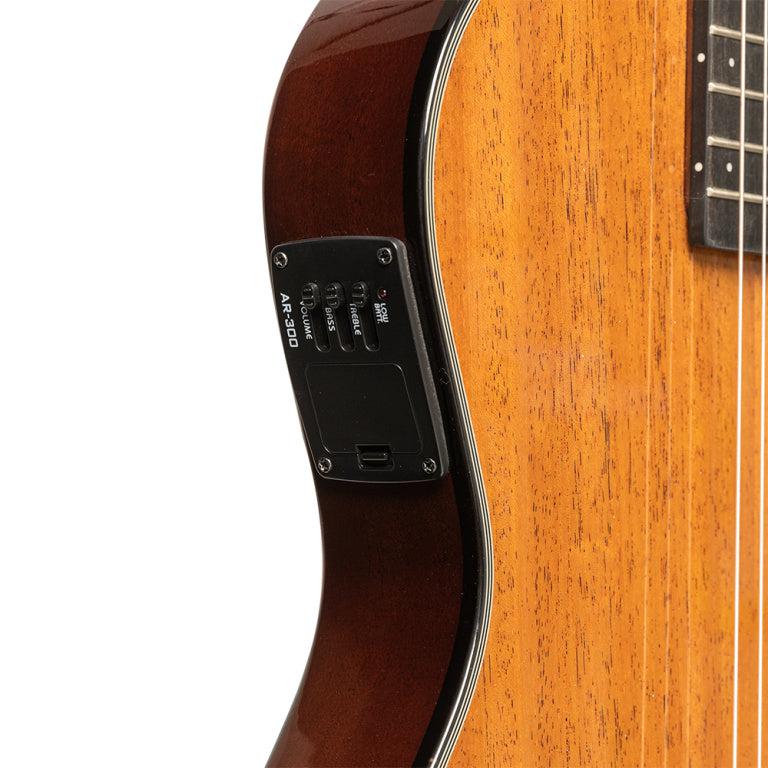 Angel Lopez EC3000 MAHO N elektrisk klassisk guitar, mahogni