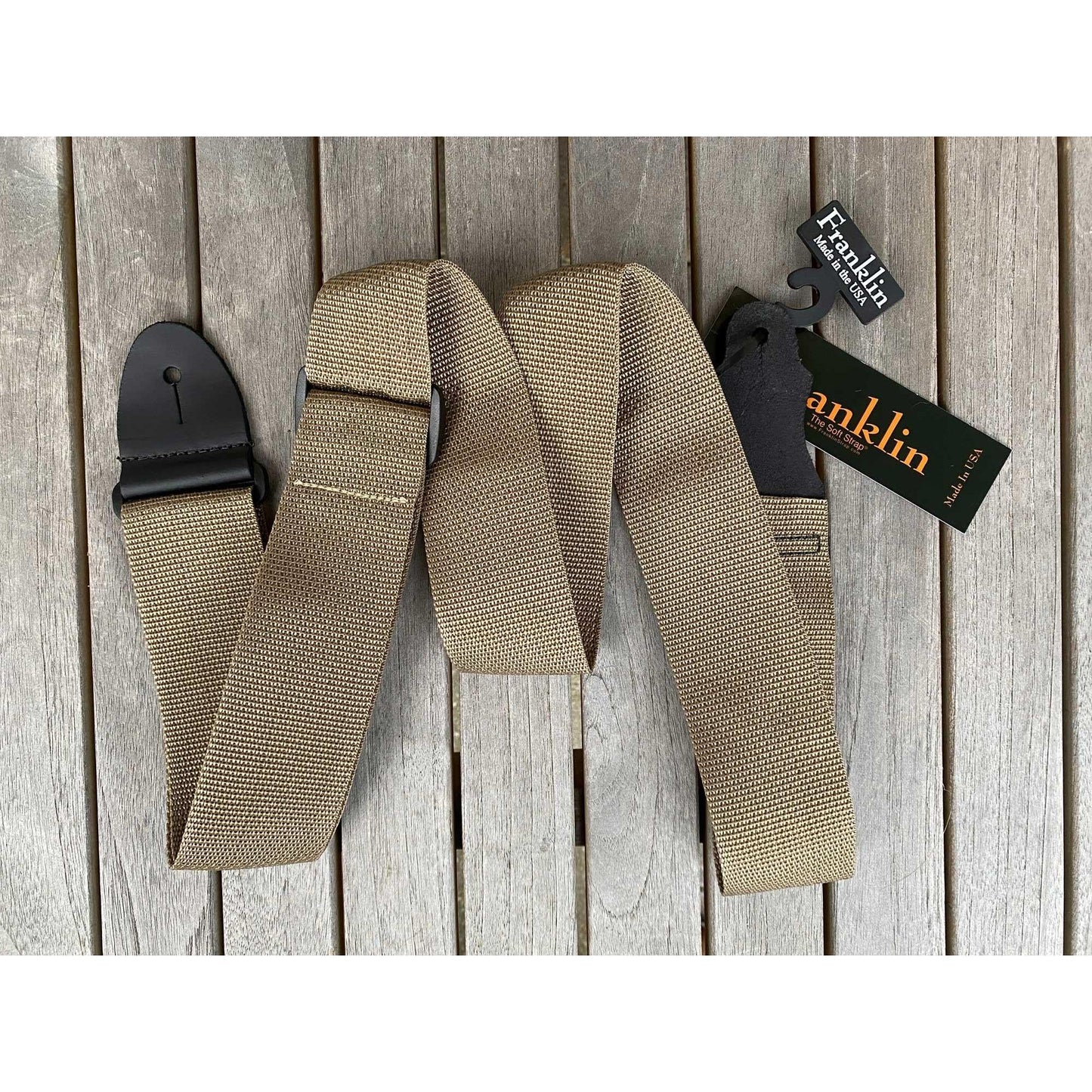 Franklin Strap Guitarrem - BRUN - OO-TN