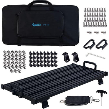 Guitto GPB-03 B pedalboard med taske - Large