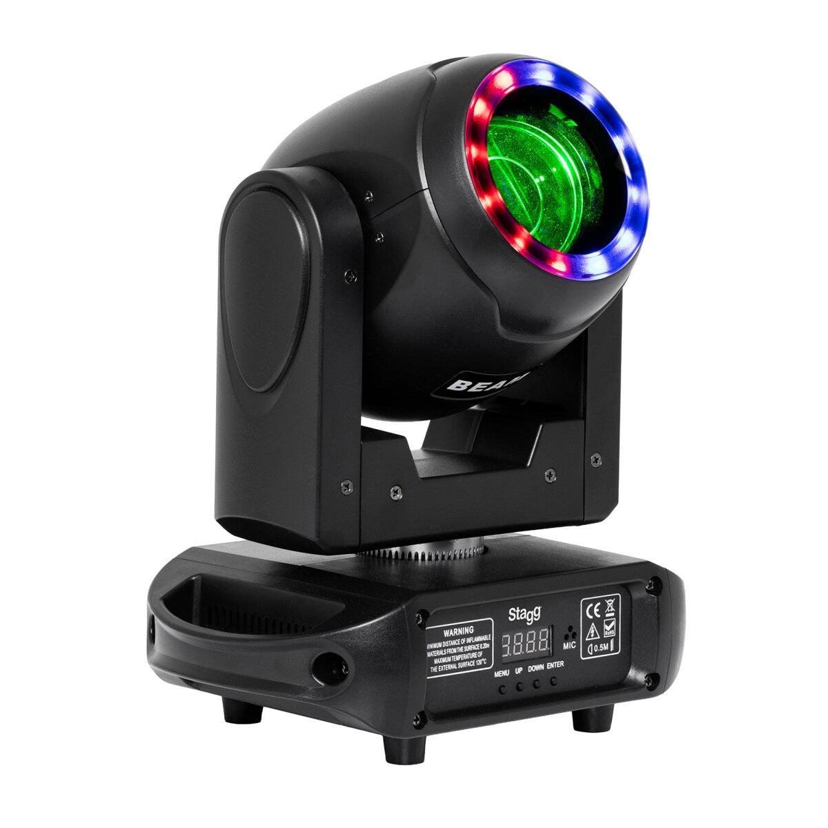 Stagg SPECTER 100-0 – Moving head med 80W spot og RGBW LED ring