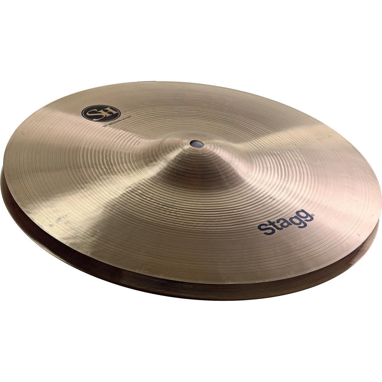Stagg 14" SH Regular Medium Hihat - Pair