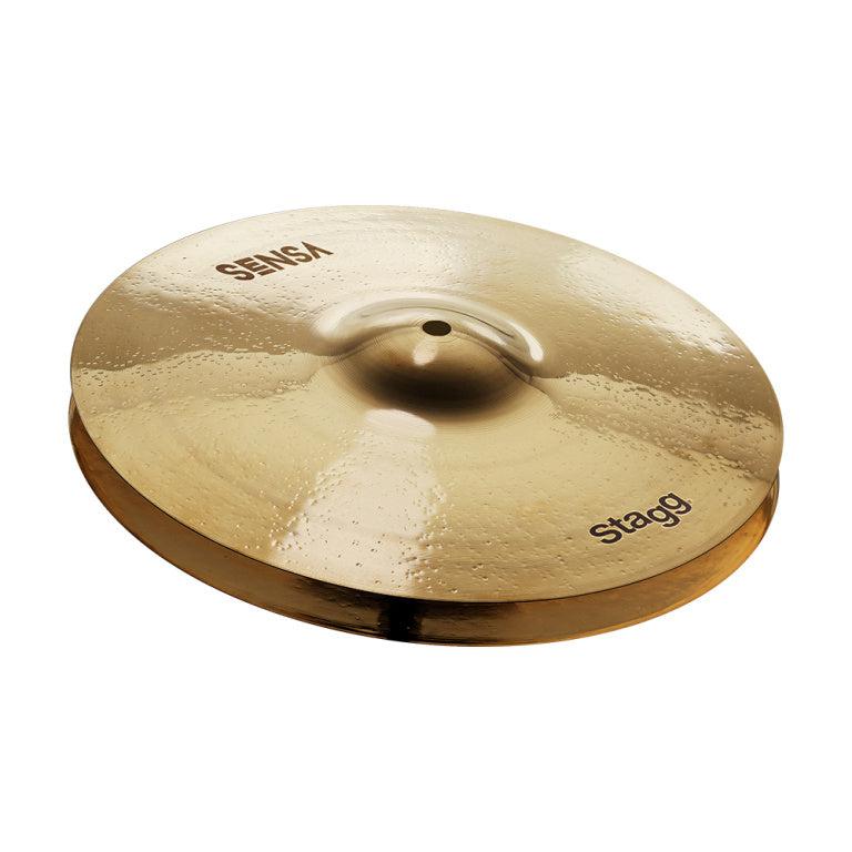 Stagg 14" Sensa Brilliant Medium Hi-Hat - Pair