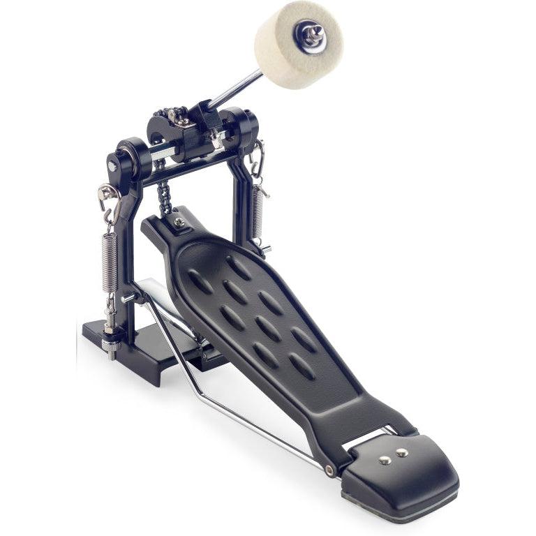 Stagg 5-piece, 22" drum kit complete with hardware and cymbals, black