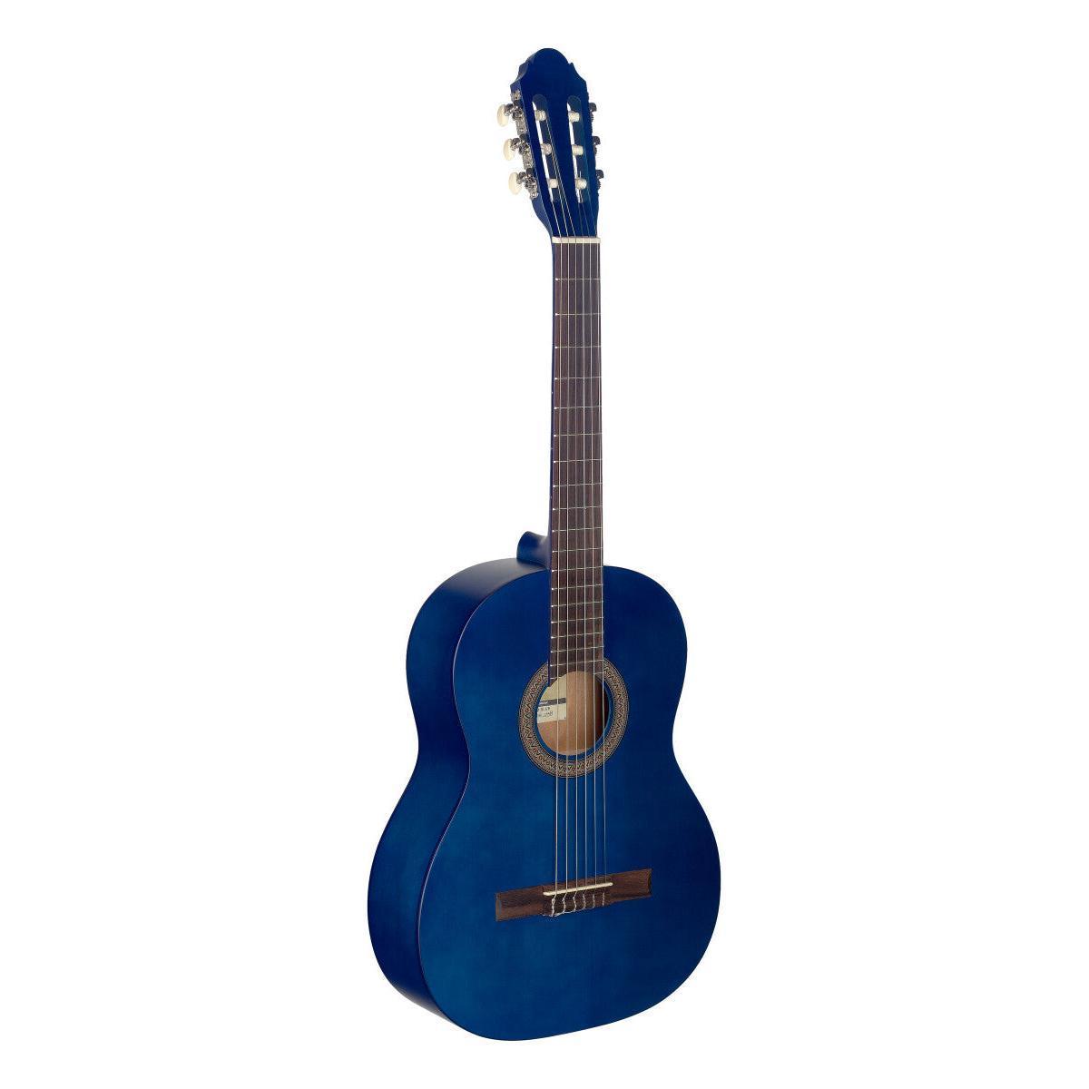 Stagg C440 M BLUE – 4/4 klassisk guitar i mat blå finish