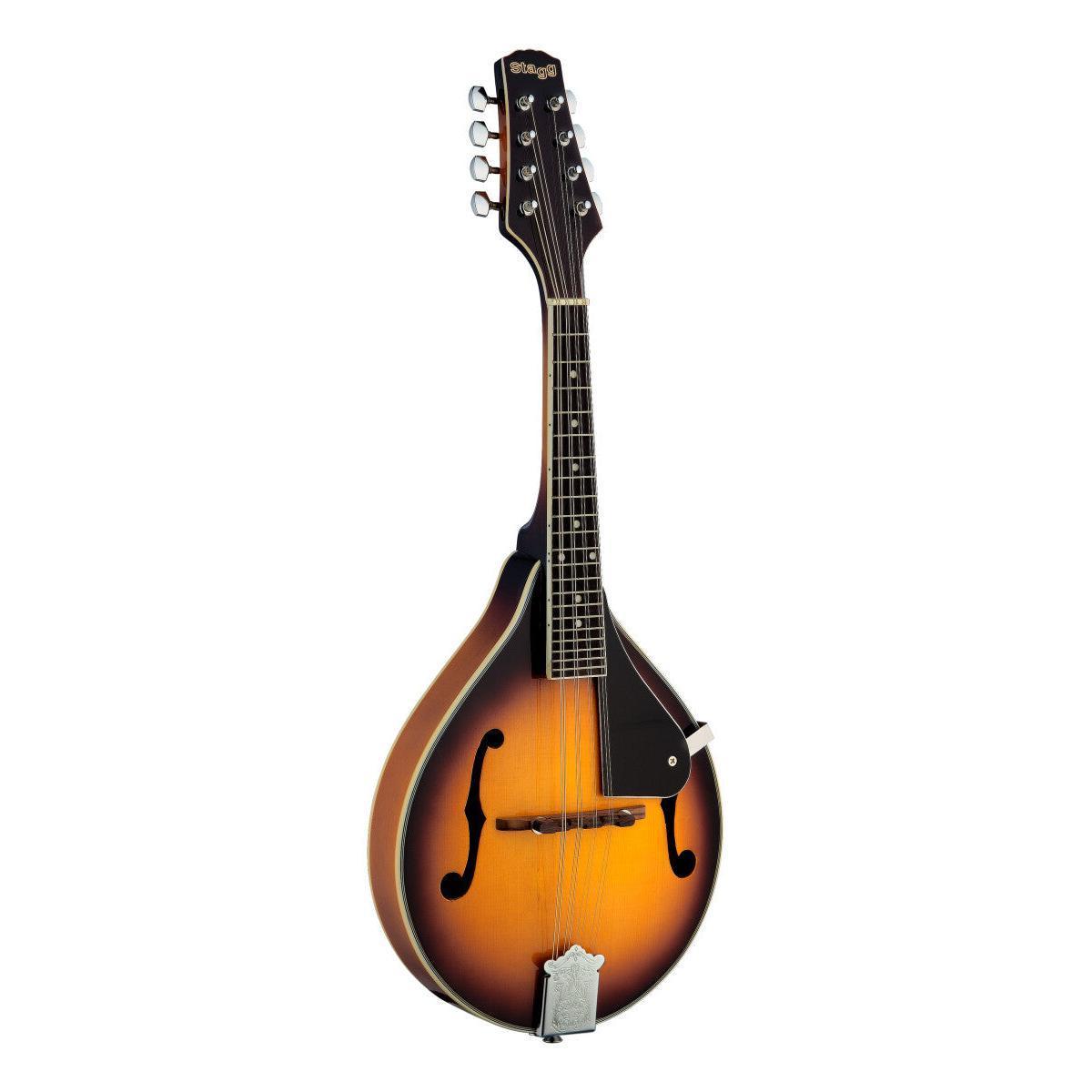Stagg M40 S – Bluegrass mandolin med massiv gran og massiv ahorn