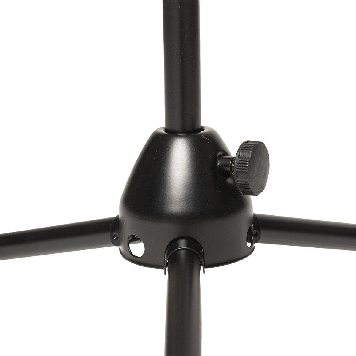 Stagg MIS-0804BK low microphone stand with swing arm