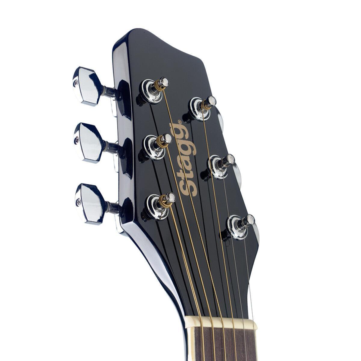 Stagg SA20A BLK – Akustisk western-guitar (auditorium, sort)