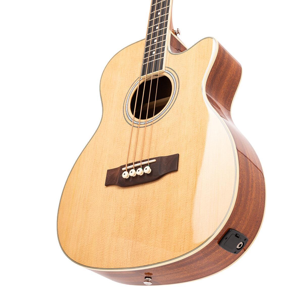 Stagg SA40BASS ACE-N – Akustisk/elektrisk jumbo bas med cutaway