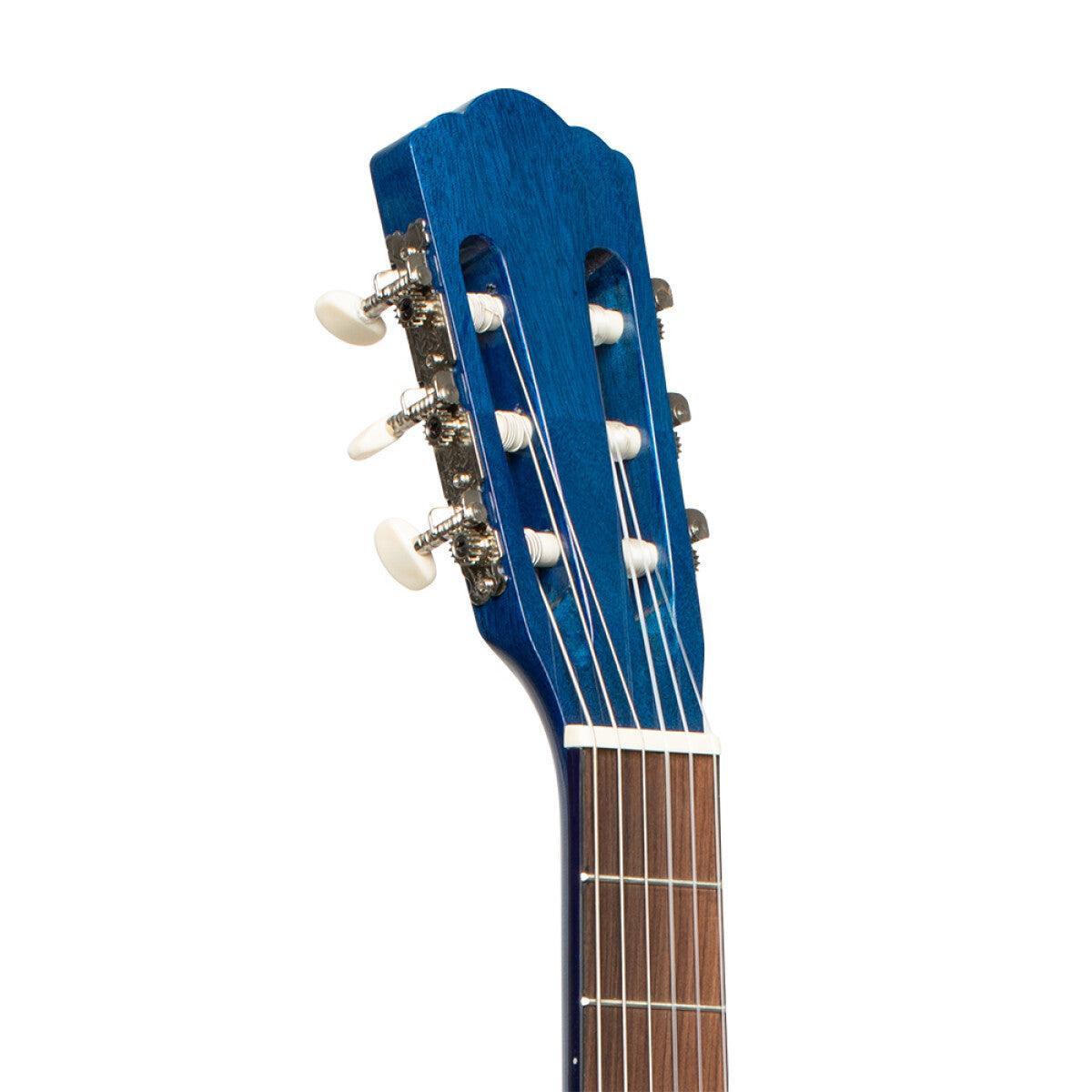 Stagg SCL50-BLUE – Klassisk guitar (4/4, blå)
