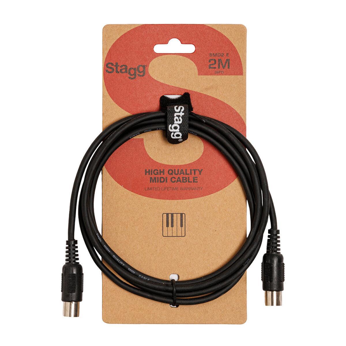 Stagg SMD2 E MIDI‐kabel 2 m
