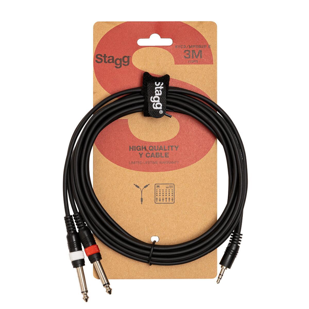 Stagg Y kabel, Mini Jack/Jack