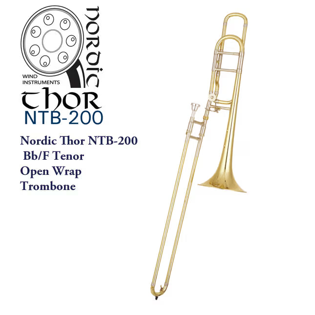 NORDIC Tenor Trombone NTB-200 med Bb/F ventil