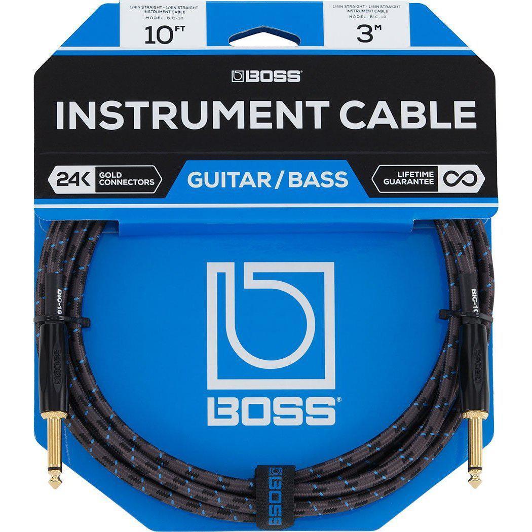 Boss BIC instrument cable 2 x straight jack