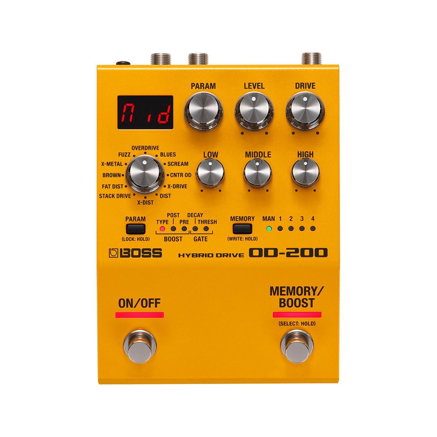 Boss OD-200 Hybrid Drive