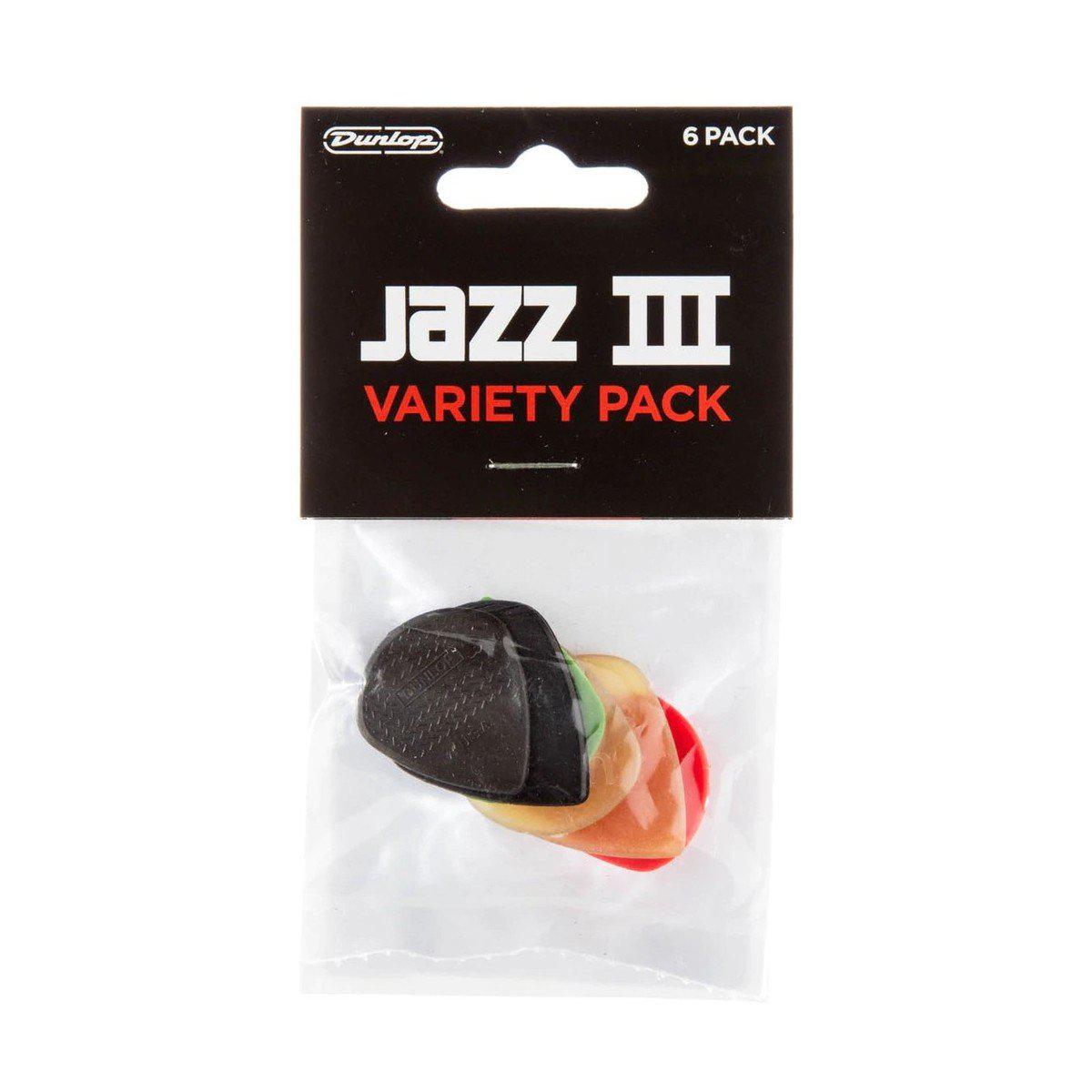 Dunlop Jazz III Picks Variety Pack PVP103