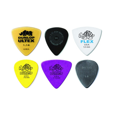 Dunlop PVP117 Bass Variety Pack-6/PLYPK Borg Sound