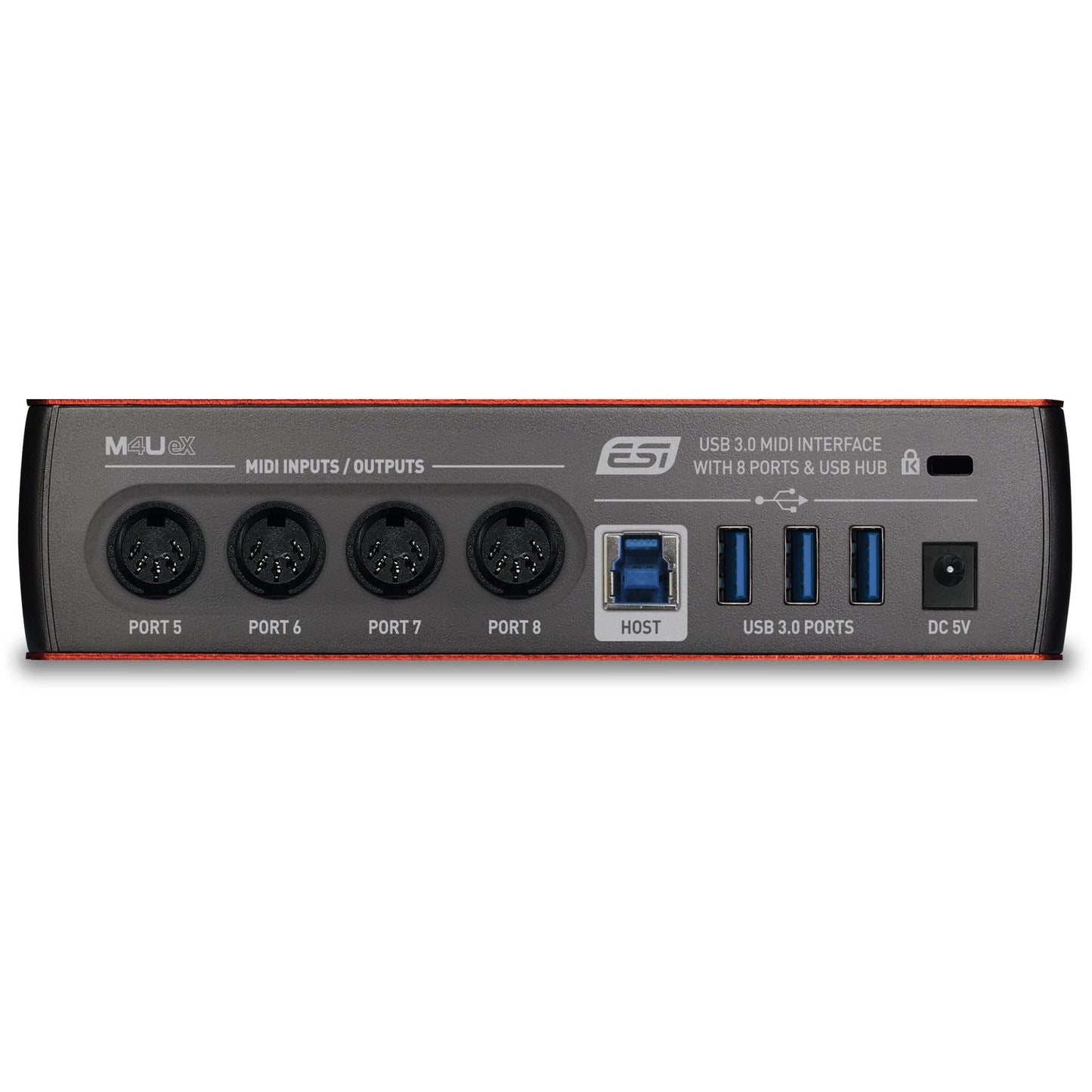 ESI M4U eX - 8 port USB 3.0 MIDI Interface w/USB hub