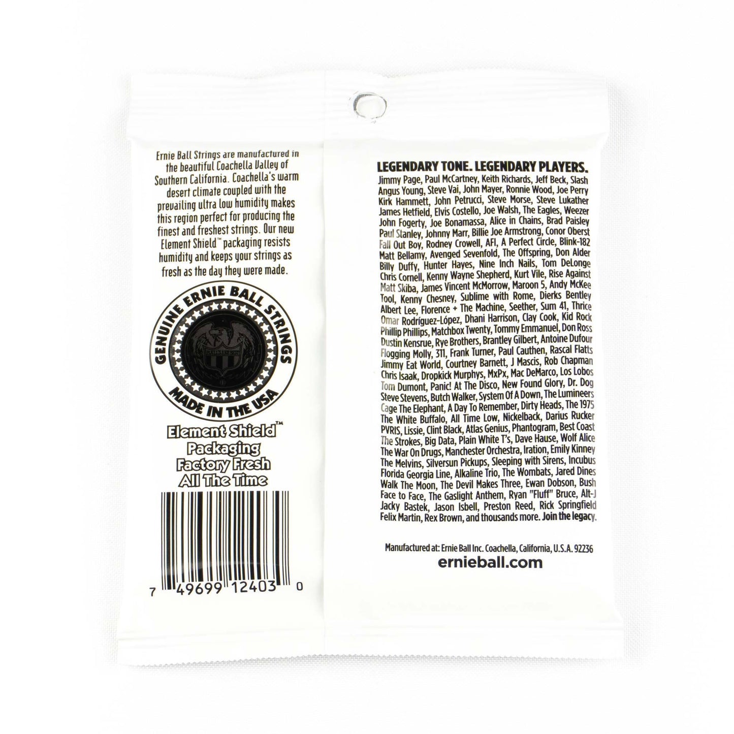 Ernie Ball 2403 Clear & Silver Nylon Strenge til Klassisk Guitar - BORG SOUND