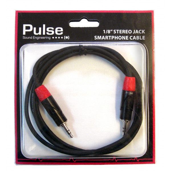 Pulse Cable 1,5M 1/8 Stereo Jack-1/8 Stereo Jack