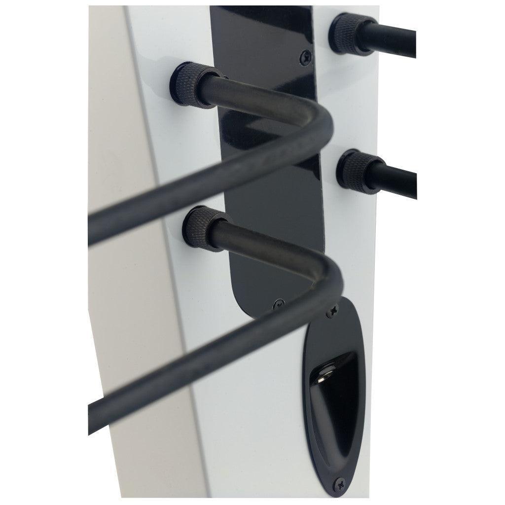 Stagg ECL 4/4 WH – Elektrisk cello 4/4 (hvid) inkl. taske og bue