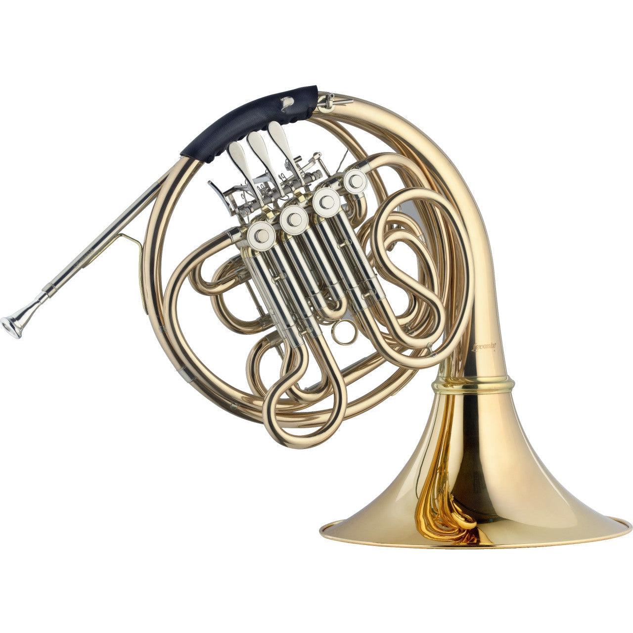 Stagg F/Bb French Horn, 4 Rotary Valves, Body In Gold Brass