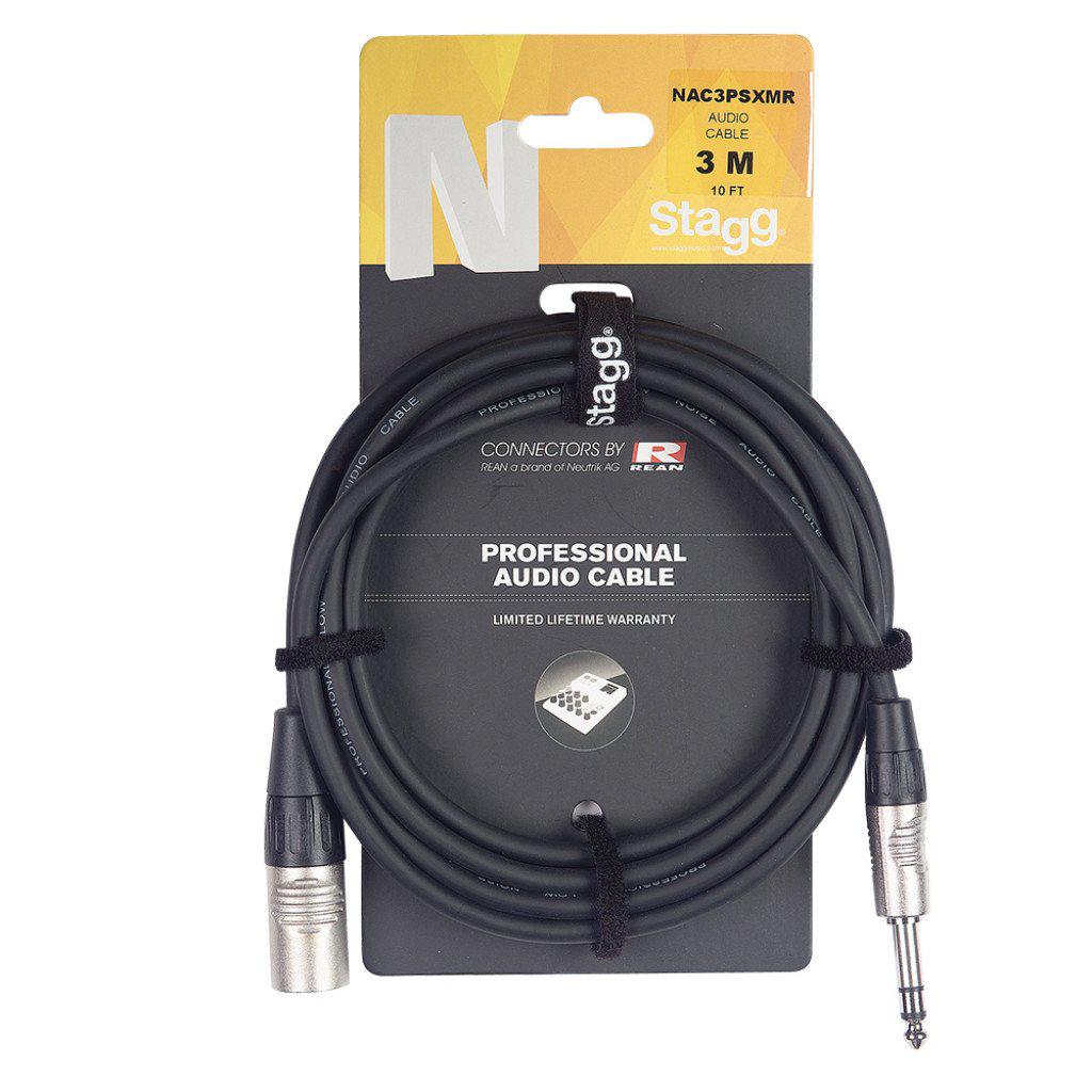 Stagg NAC(X)PSXMR Stagg Balanceret jack til XLR kabel