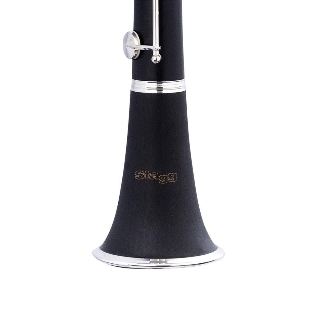 Stagg WS-CL211S Bb clarinet in plastic and silver-plated mechanics and rings