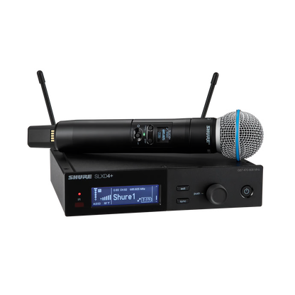 SLXD24+E/B58-G65 Handheld System, Beta58A