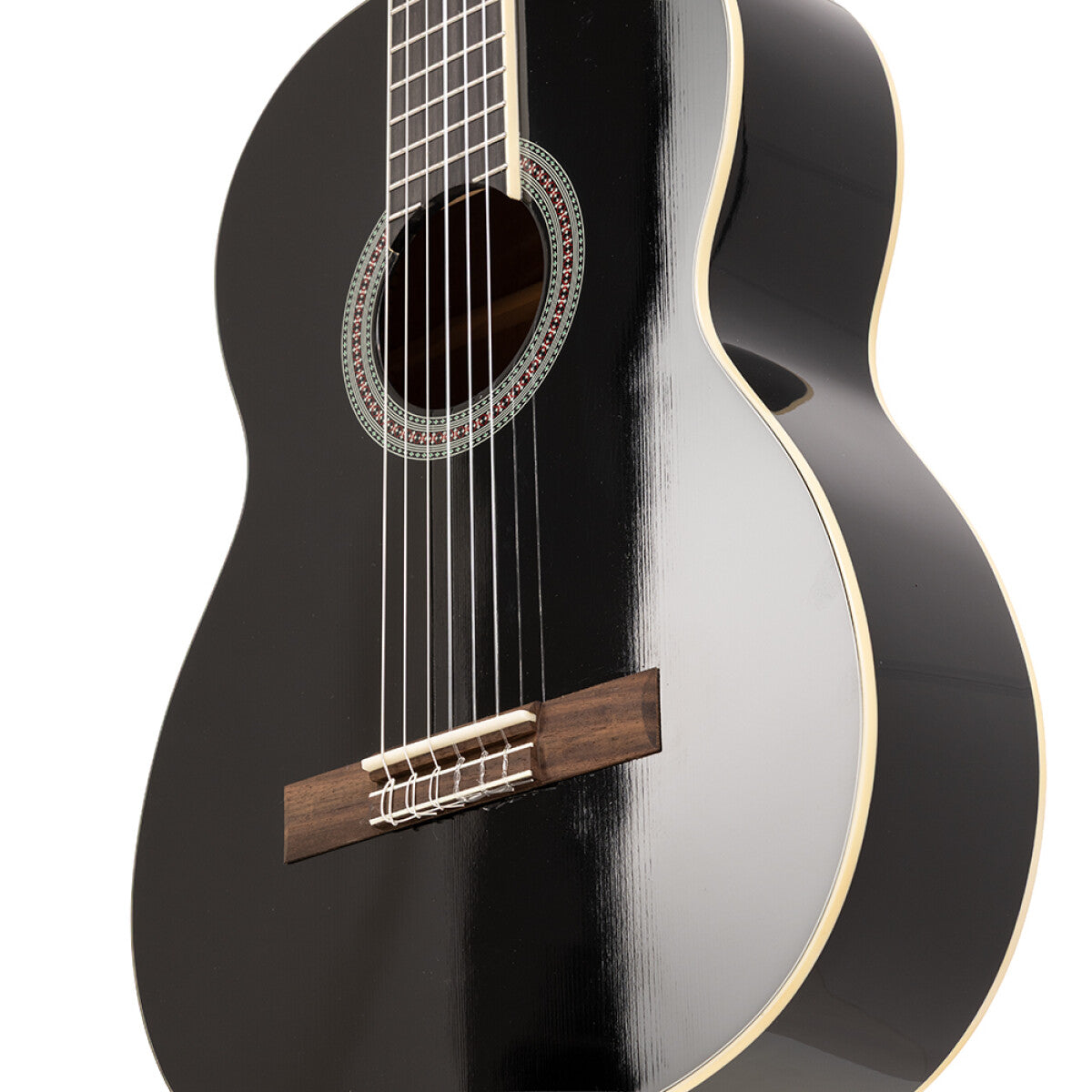 Angel Lopez ALICANTE SM BK – Klassisk spansk guitar 4/4 (sort)