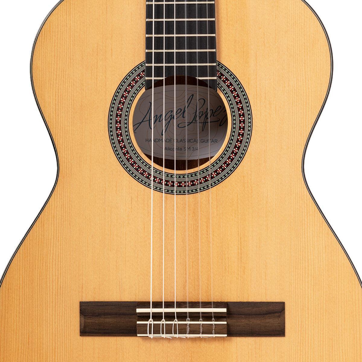 Angel Lopez ALICANTE SM 3/4 – klassisk guitar 3/4, natur