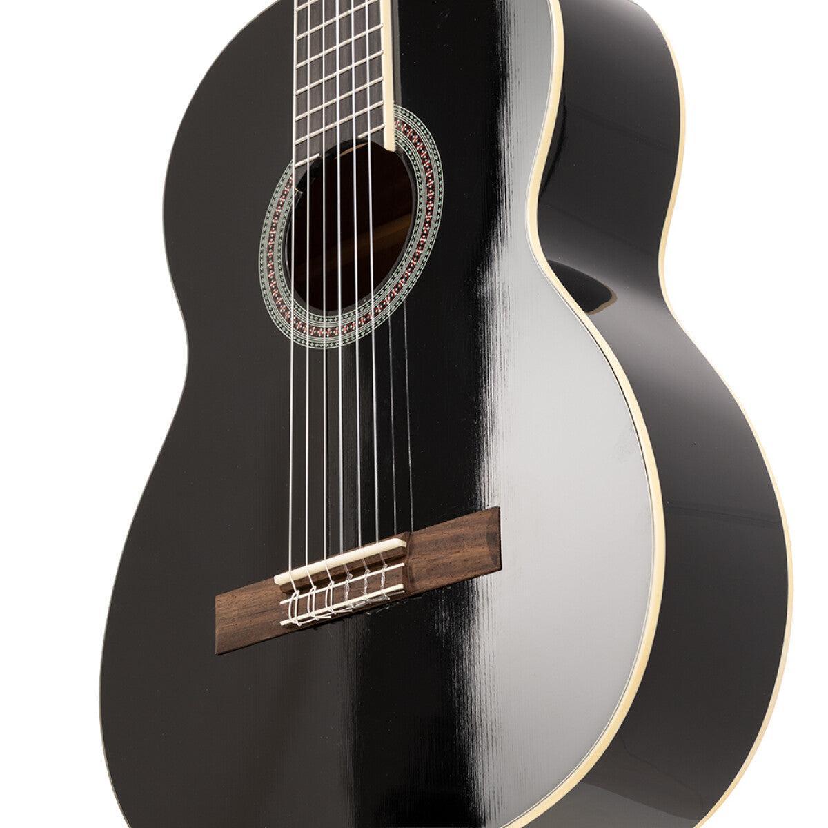 Angel Lopez ALICANTE SM BK – Klassisk spansk guitar 4/4 (sort)