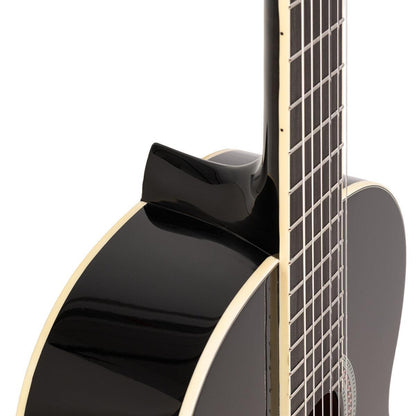 Angel Lopez ALICANTE SM BK – Klassisk spansk guitar 4/4 (sort)