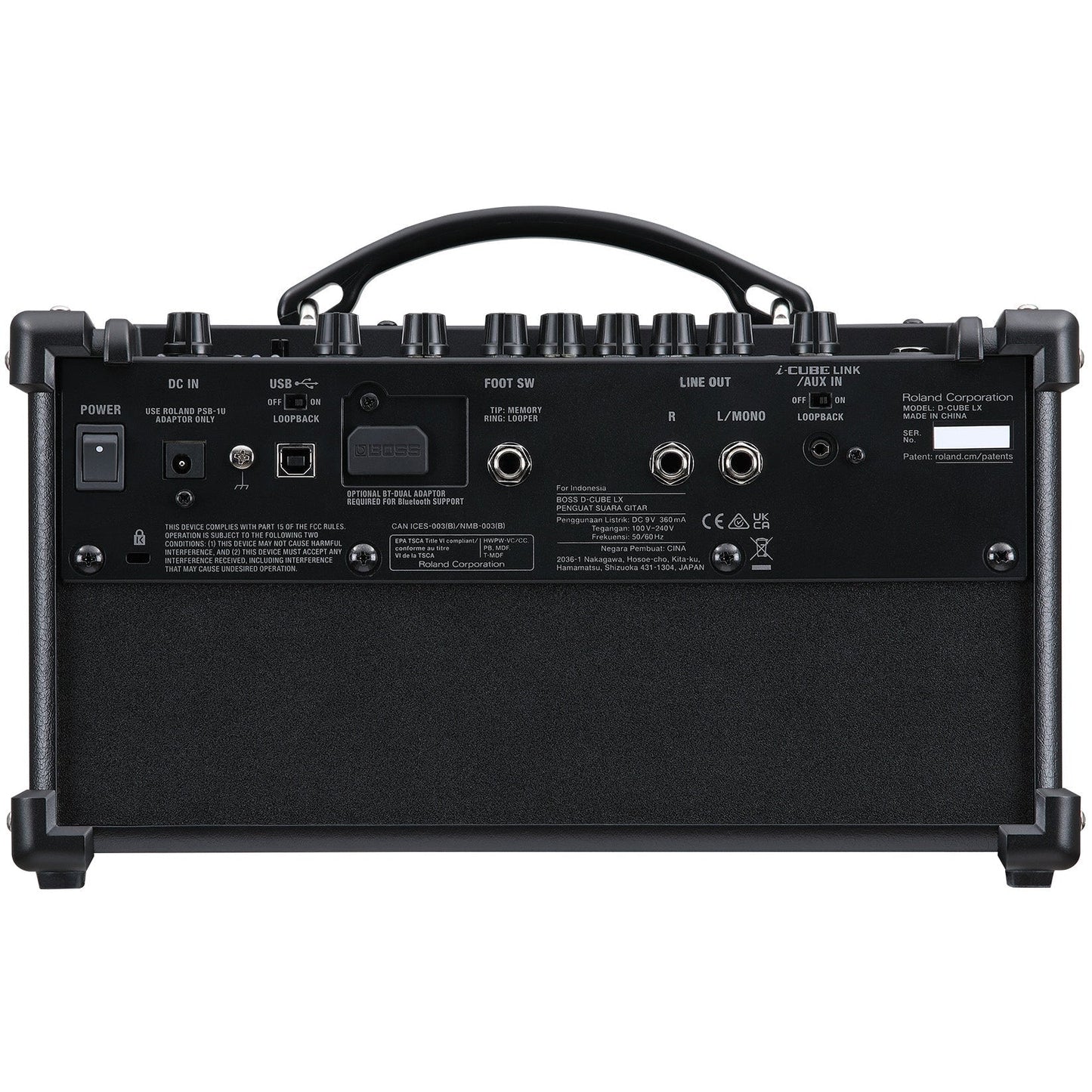 Boss DUAL CUBE LX guitar forstærker