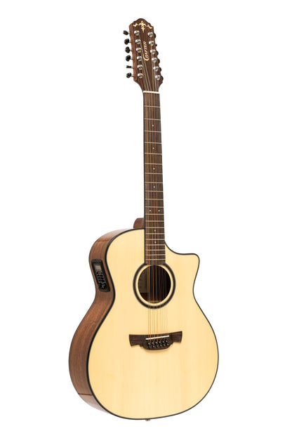 Crafter ABLE G600CE N12 – 12-strenget Grand Auditorium western guitar med pickup