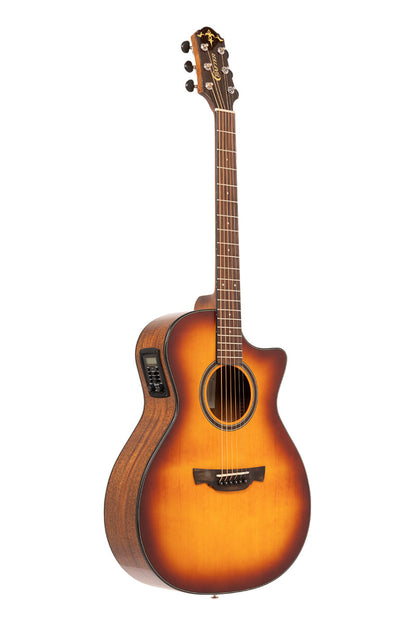 Crafter ABLE T600CE VTG – Orchestra western guitar med cutaway og pickup