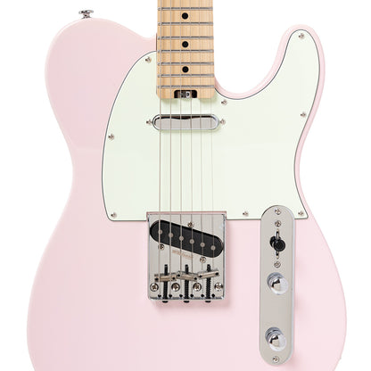 Crafter CHARLOTE TM SP – T-style elguitar med gigbag (Seoul Pink)