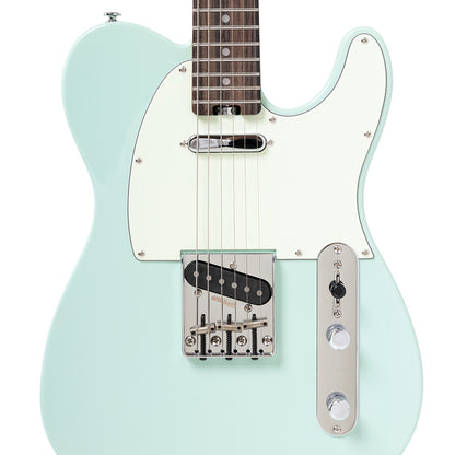 Crafter CHARLOTE TR AG – T-style elguitar med gigbag (Area Green)