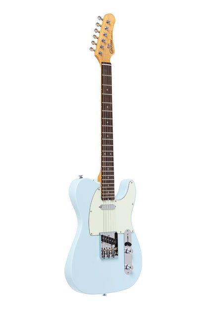 Crafter CHARLOTE TR DB – T-style elguitar med gigbag (Day Blue)