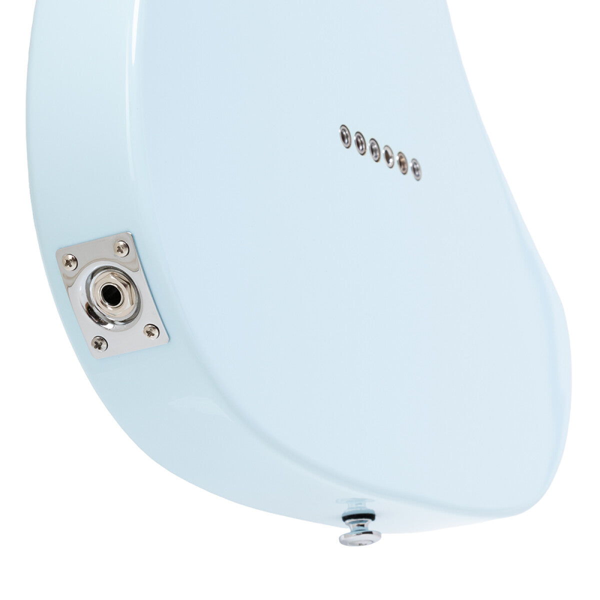 Crafter CHARLOTE TR DB – T-style elguitar med gigbag (Day Blue)