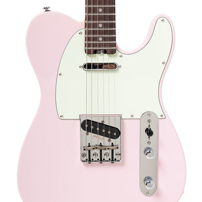 Crafter CHARLOTE TR SP – T-style elguitar med gigbag (Seoul Pink)