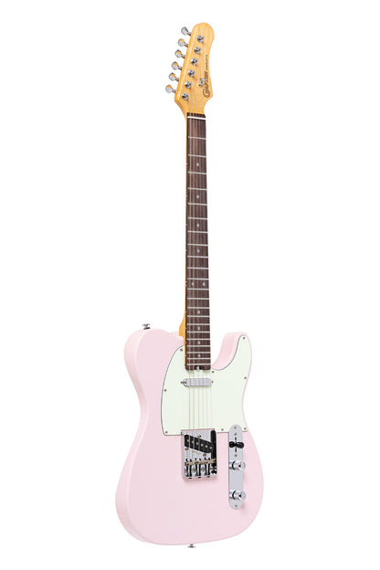 Crafter CHARLOTE TR SP – T-style elguitar med gigbag (Seoul Pink)