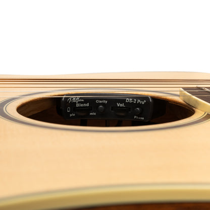 Crafter ES-MAHO DCE NAT – Dreadnought western guitar i massivt mahogni med cutaway