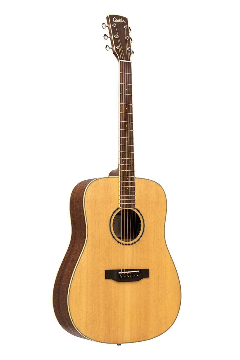 Crafter ES-MAHO DE NAT – Dreadnought western guitar i massivt mahogni