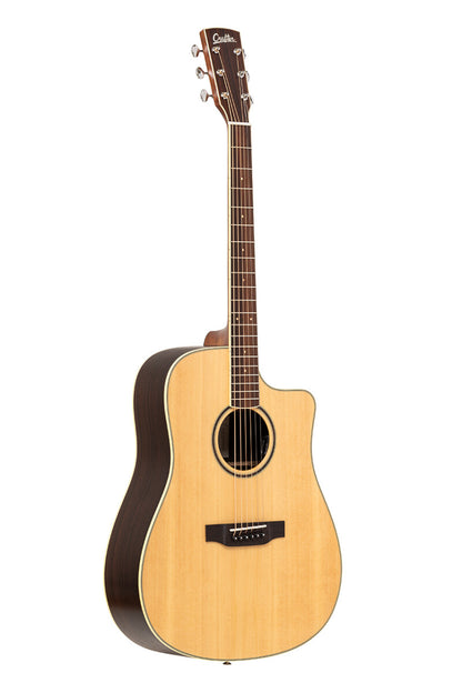 Crafter ES-ROSE DCE NAT – Dreadnought western guitar i massivt rosentræ