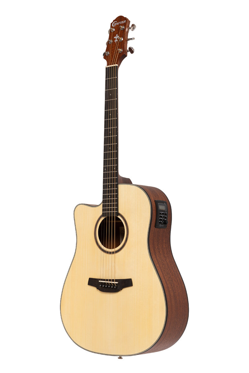 Crafter HD100-CE-N LH – Venstrehåndet dreadnought western guitar med pickup