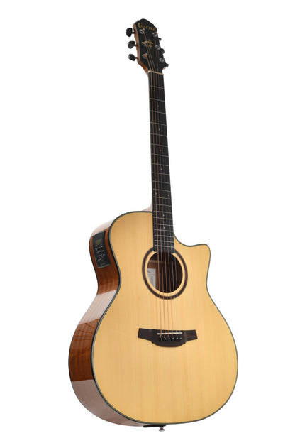 Crafter HG250-CE-N – Grand Auditorium western guitar med cutaway og pickup