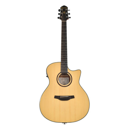 Crafter HG250-CE-N – Grand Auditorium western guitar med cutaway og pickup
