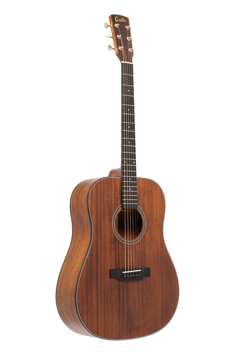 Crafter LITE D15 – Dreadnought western guitar med massiv mahogni top