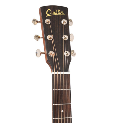 Crafter LITE G15CE – Grand Auditorium western guitar med massiv mahogni top