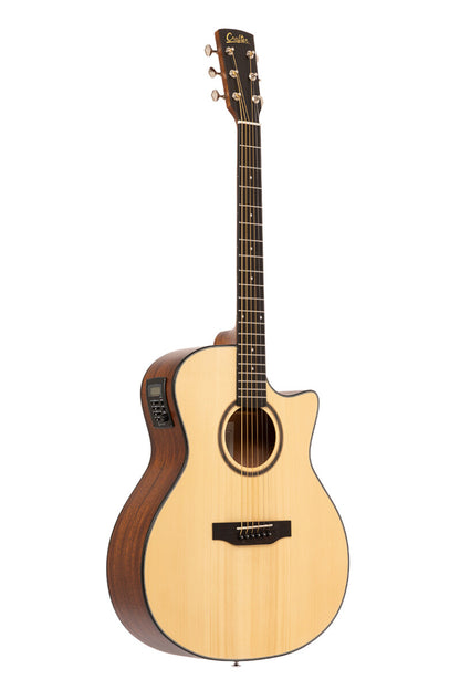 Crafter LITE G16CE – Grand Auditorium western guitar med massiv gran top